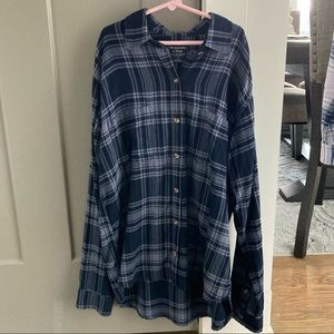 Abercrombie Boyfriend Fit Flannel